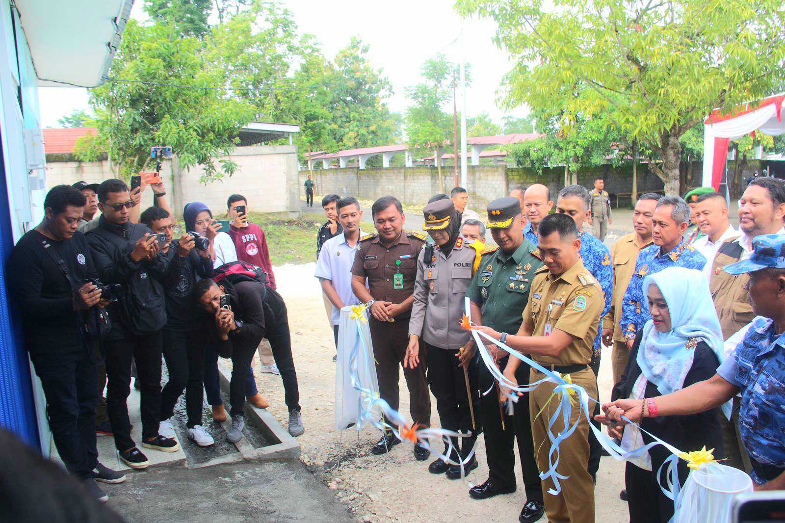 Kodim 0730 Gunungkidul Soft Launching Dapur Umum Makan Bergizi Gratis Sasar 1.151 Pelajar