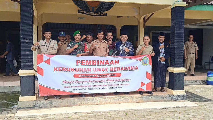 Badan Kesbangpol Gunungkidul Selenggarakan Pembinaan Kerukunan Umat Beragama Di Kalurahan Petir Badan Kesbangpol Gunungkidul Selenggarakan Pembinaan Kerukunan Umat Beragama Di Kalurahan Petir