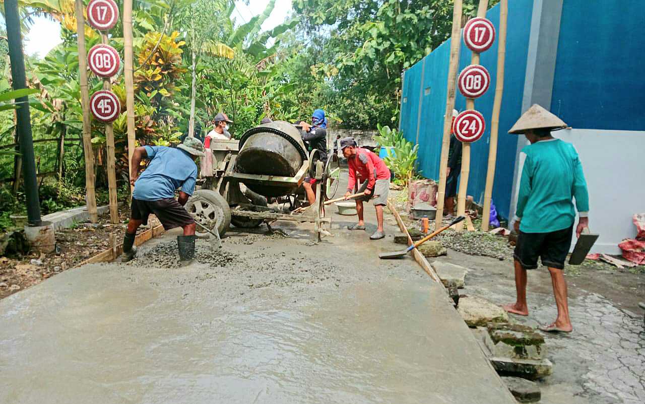 Disnakertrans Bantul Serentak Laksanakan Padat Karya Di 195 Lokasi Libatkan 5.070 Pekerja