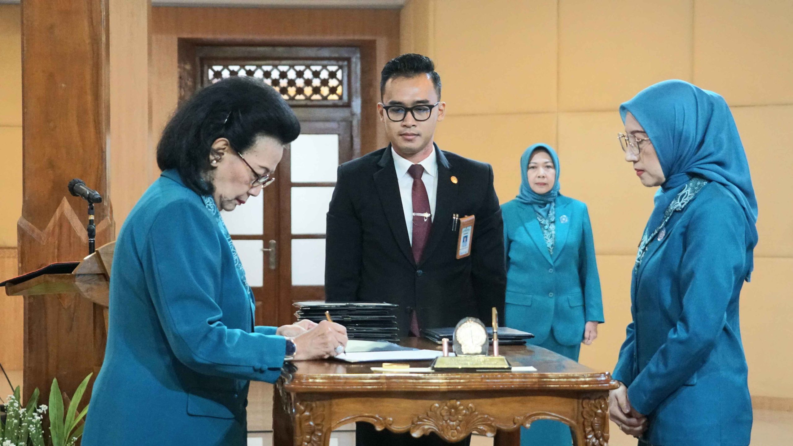 GKR Hemas Lantik Ketua TP PKK, Posyandu, Dekranasda Se-Gunungkidul