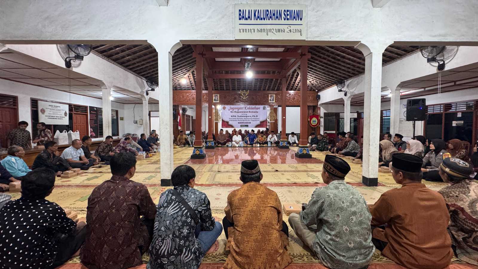 Jagongan Kalurahan Bersama KPH Yudhanegara Digelar di Semanu