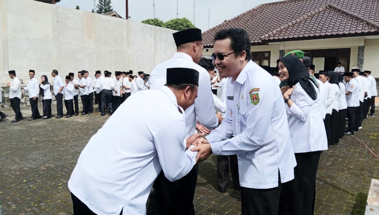 Bupati Magelang Pimpin Apel di Ngablak Mengandung Filosofi Lahir Harapan Baru