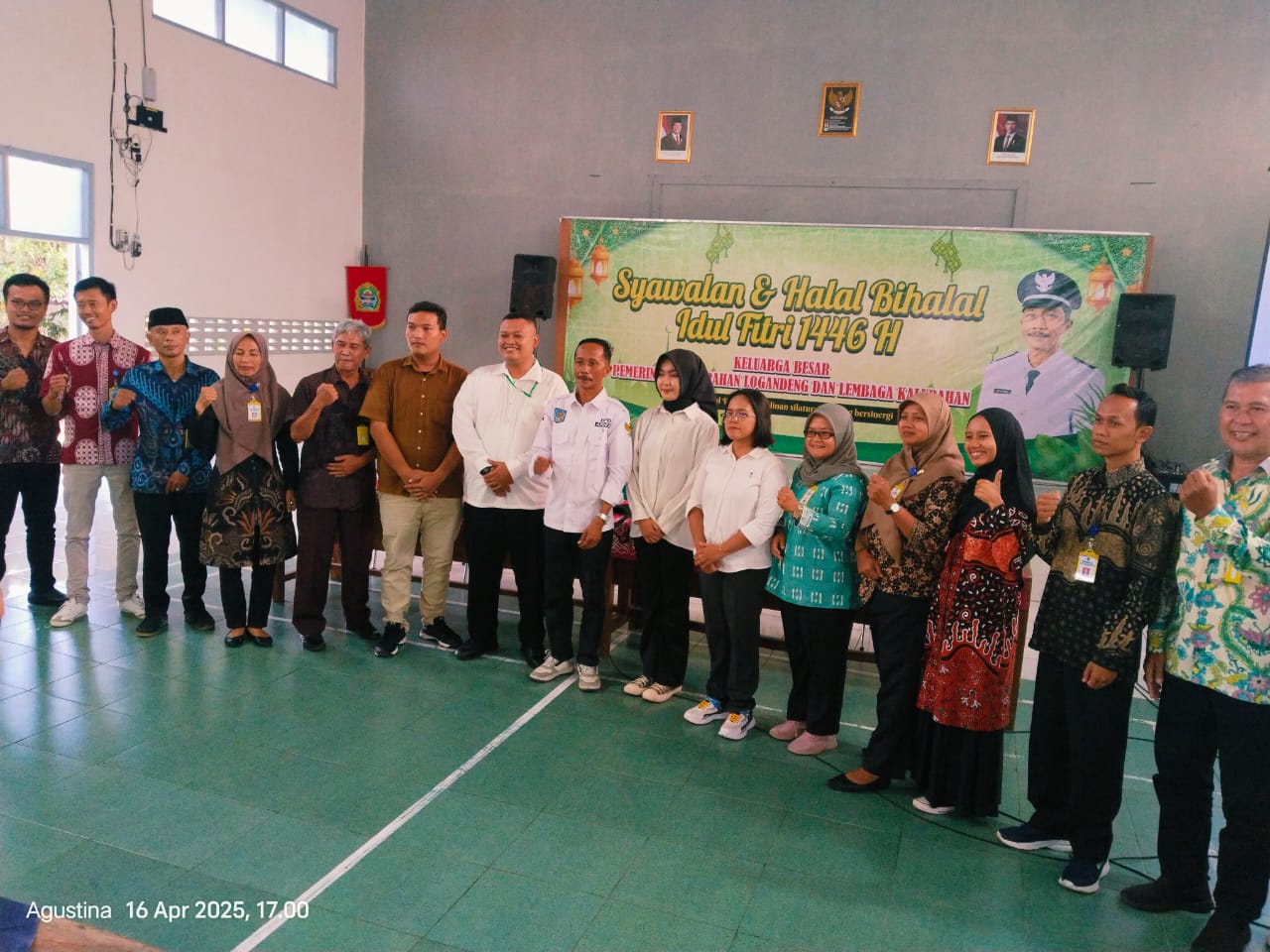 Pemkal Logandeng Umumkan Hasil Seleksi Penjaringan Pamong dan Staf