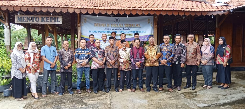 Alumni S1 Ilmu Pemerintahan UPBJJ UT Yogyakarta, Pokjar Pracimantoro Gelar Halal Bihalal