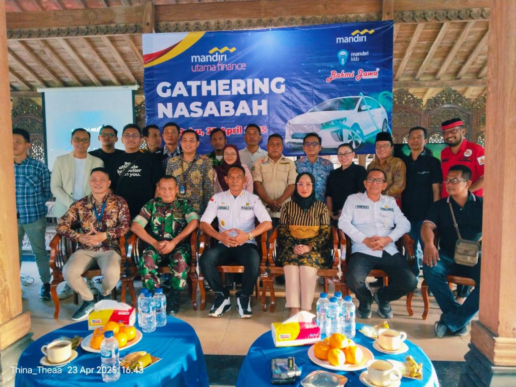 Breaking News, PT Mandiri Utama Finance Gunungkidul Gandeng Bakmi Jawa Sosialisasikan Kredit Mobil Listrik