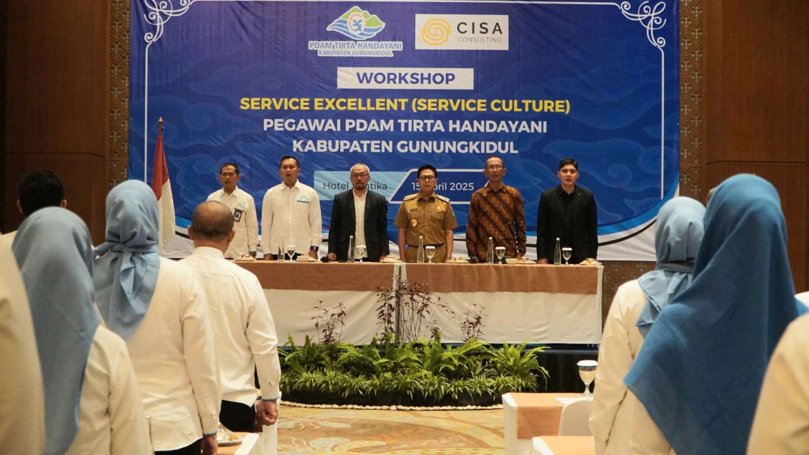 Komitmen Layani Masyarakat, PDAM Tirta Handayani Gelar Workshop Budaya Pelayanan Prima