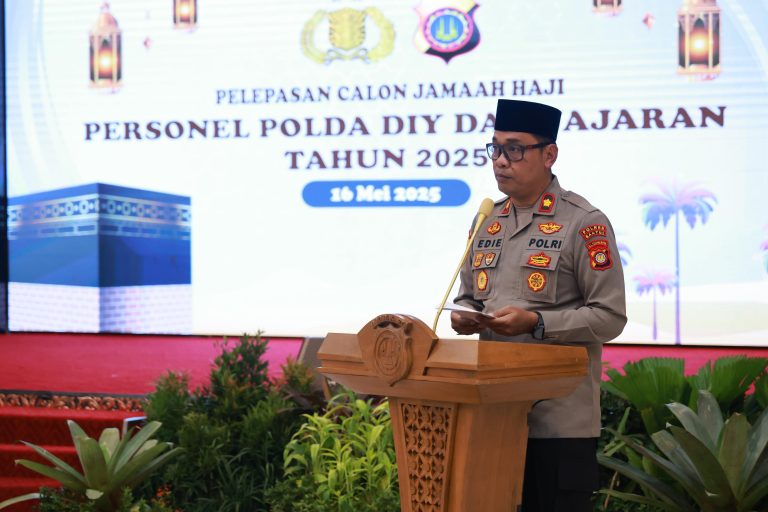 Polda DIY Gelar Pamitan Haji, Kapolda: Jaga Jiwa Kebhayangkaraan di Tanah Suci