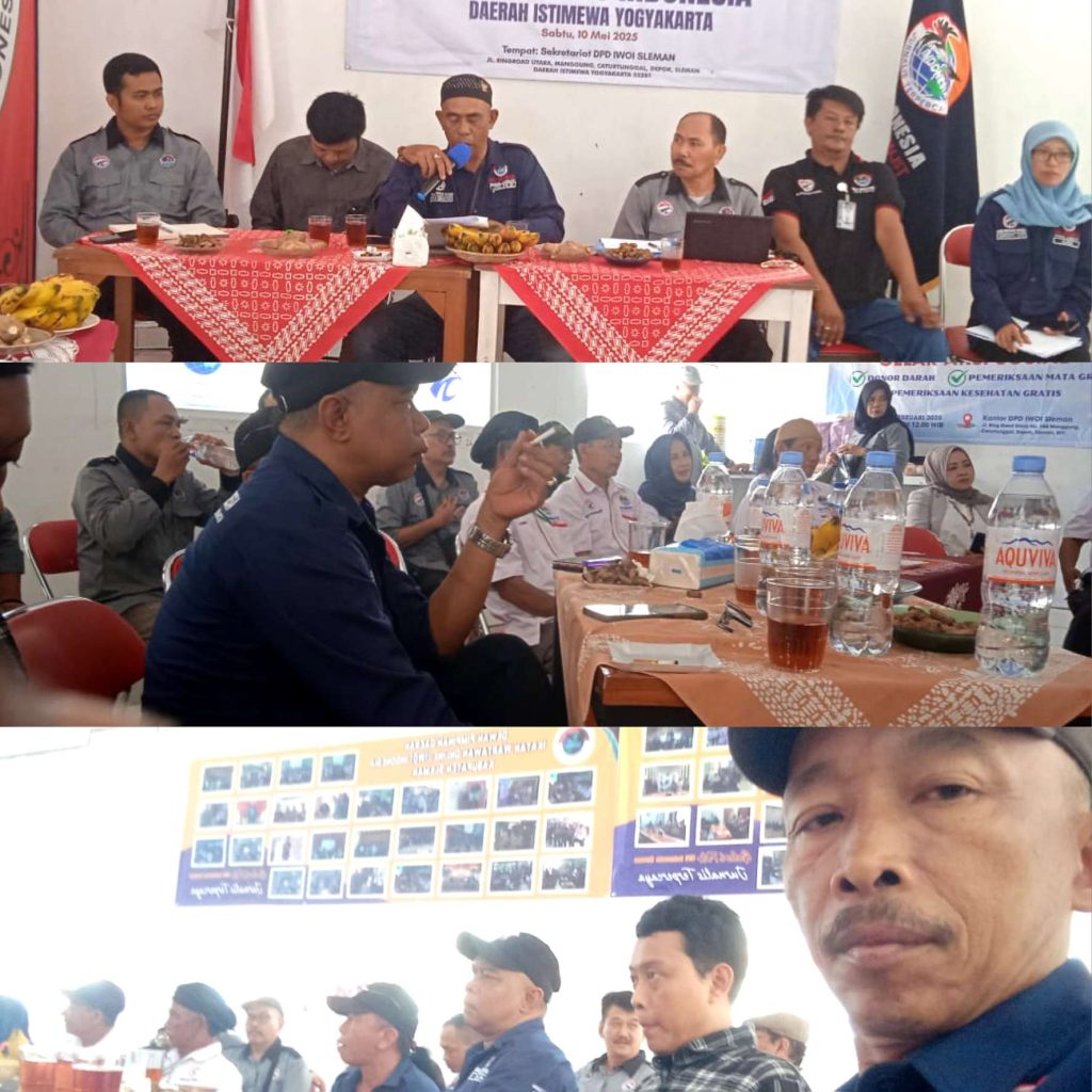 Hadapi Verifikasi Dewan Pers DPW-DPD IWO Indonesia Adakan Rakor Bersama di Sleman