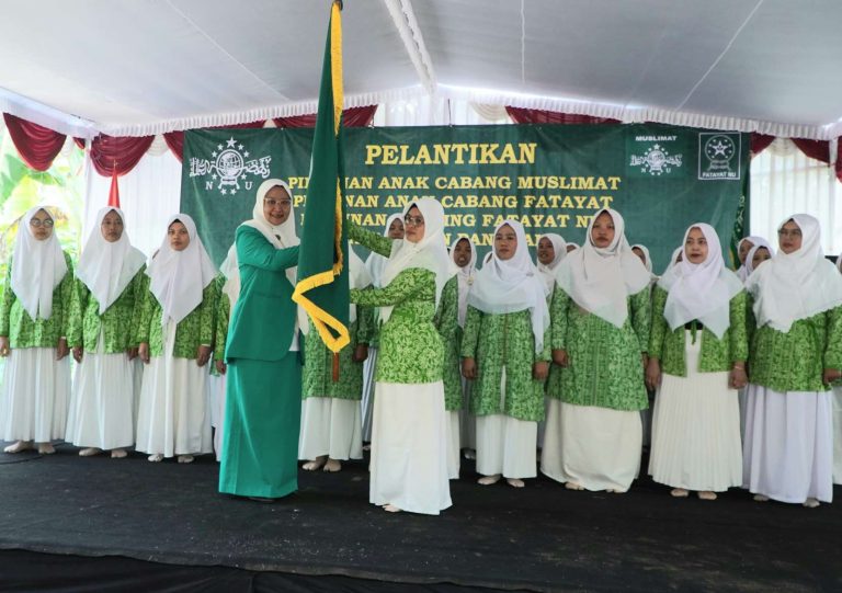Wabub Gunungkidul Hadiri Pelantikan Pengurus Muslimat dan Fatayat NU Panggang