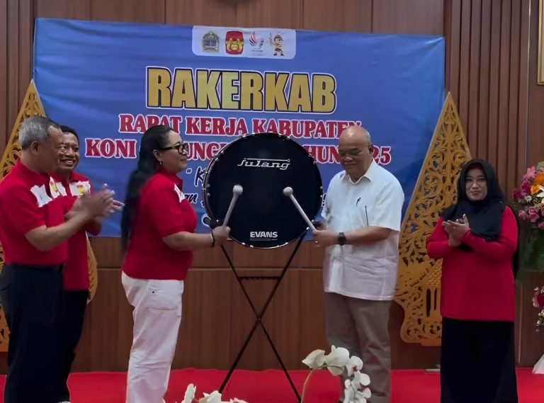 Bupati Gunungkidul Resmi Buka Rakerkab KONI Gunungkidul