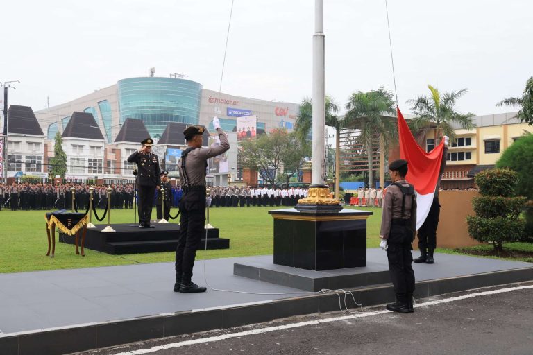 Memperingati Hari Lahir Pancasila Polda DIY Gelar Upacara Bendera