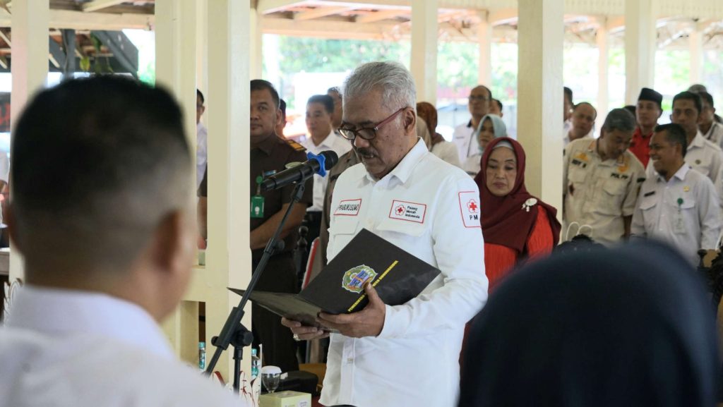 Bupati Gunungkidul Resmi Melantik Pengurus PMI Gunungkidul 2025–2030
