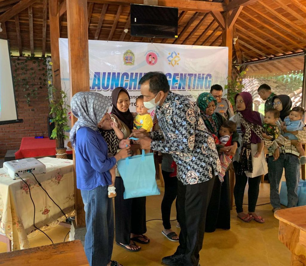 “Launching  Genting” Kapanewon Saptosari Bertekat Turunkan Angka Stunting