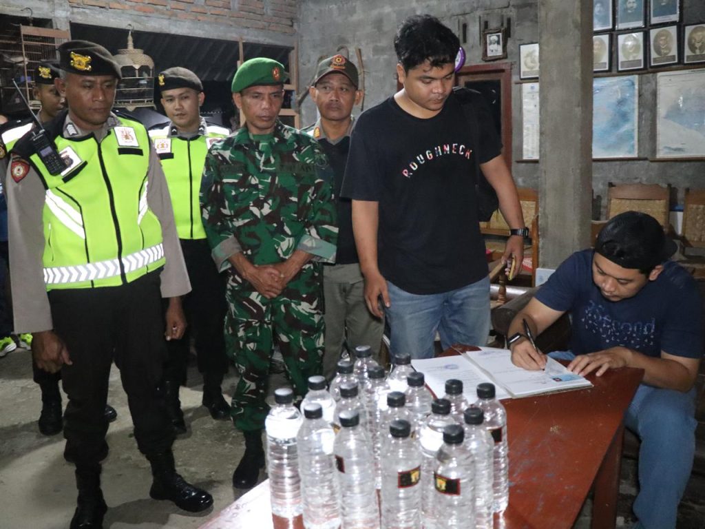 Polres Gunungkidul Sita Miras Ilegal, Arak Bali dan Ciu