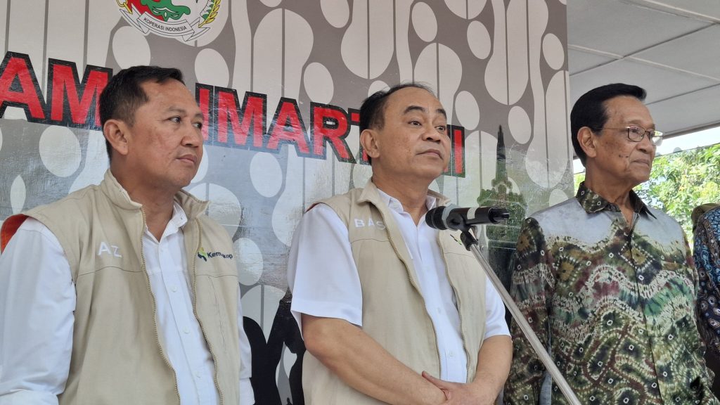 Menteri Budi Arie Luncurkan Koperasi Desa Merah Putih di Sleman: “Ini Hutang Sejarah yang Harus Kita Lunasi”