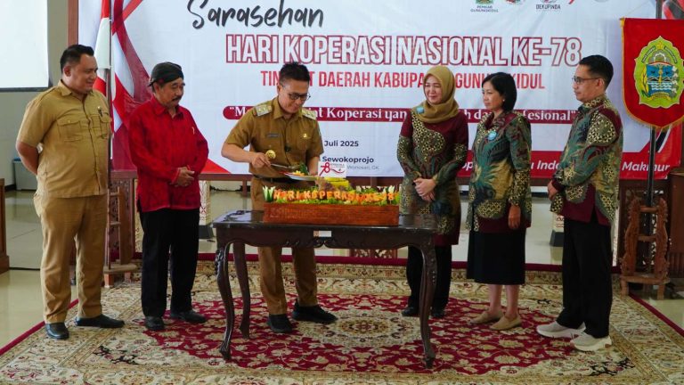 Peringati Hari Koperasi ke-78 di Gunungkidul, Momentum Perkuat Sinergi dan Bangun Koperasi Tangguh