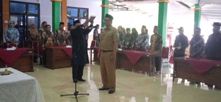 Lurah Kalurahan Melikan, Secara Resmi Melantik Taufan Efendi Selalu Dukuh Padukuhan Tambak