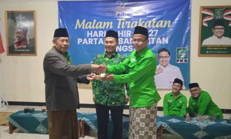 DPC PKB Gunungkidul Menggelar Tirakatan Harlah Ke-27 PKB Dengan Tema Indonesia Produktif