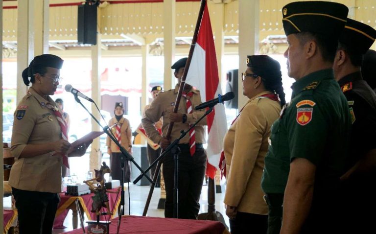 GKR Mangkubumi Kukuhkan Mabicab Gerakan Pramuka Gunungkidul
