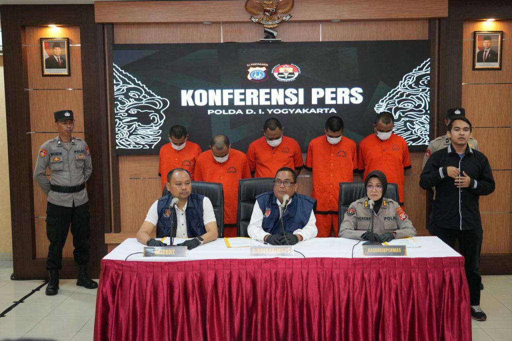 Polda DIY Luruskan Fakta Penangkapan Lima Pelaku Judol di Banguntapan