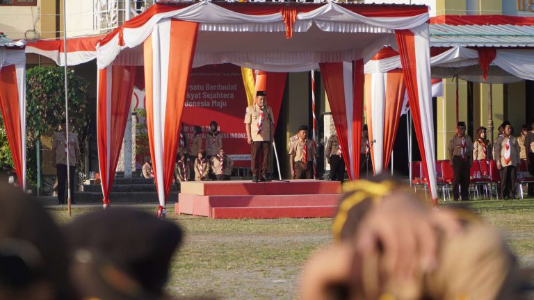 Peringati Hari Pramuka ke-64 Wabub Gunungkidul: Pemuda Harus Jadi Garda Terdepan