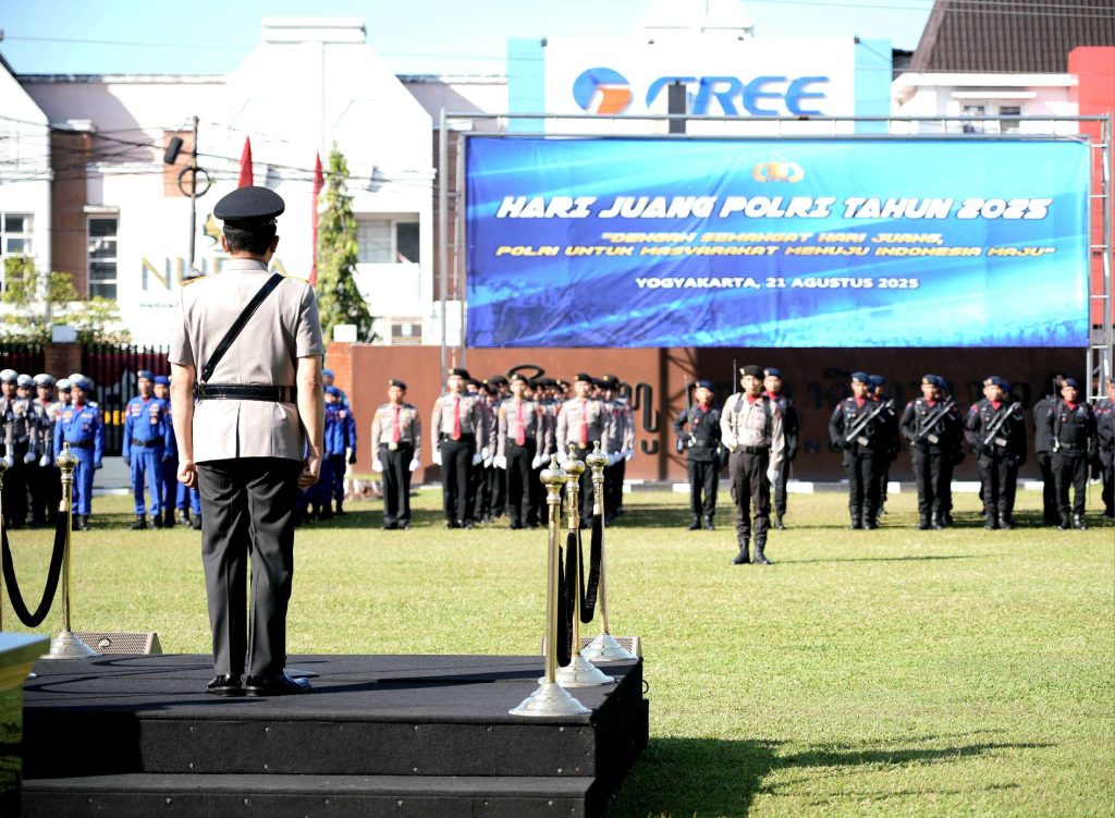 Polda DIY Gelar Upacara Pembinaan Tradisi Peringati Hari Juang Polri 2025