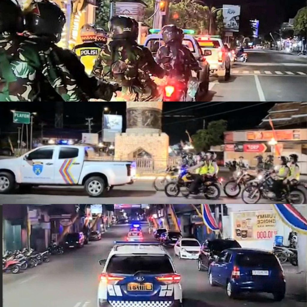 Patroli Skala Besar TNI-Polri di Gunungkidul Digelar Jaga Keamanan Patroli Skala Besar TNI-Polri di Gunungkidul Digelar Jaga Keamanan