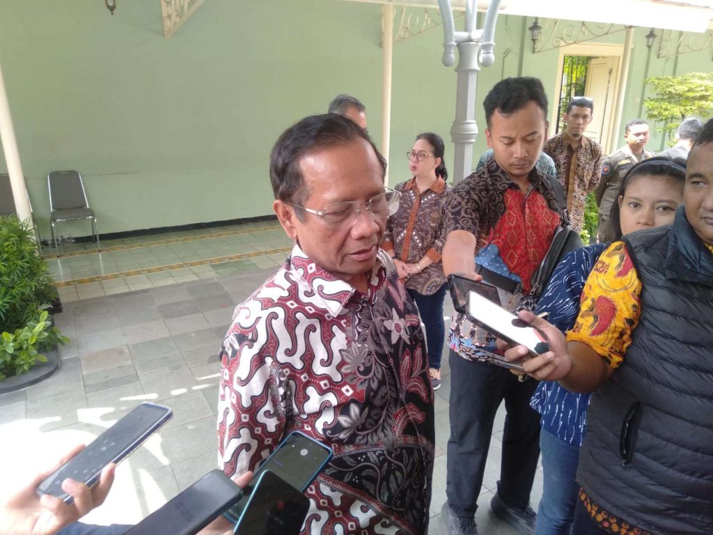 Insiden Teror Pospol di DIY, Mahfud MD: Yogyakarta Barometer Indonesia, Jangan Sampai Chaos Berawal dari Sini