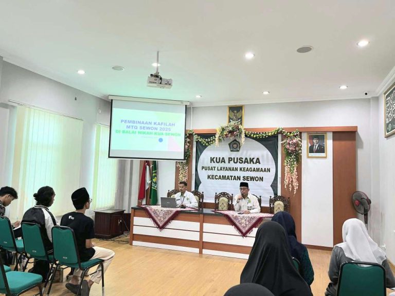 Siap Harumkan Nama Kapanewon Sewon, KUA Bina Kafilah MTQ Target Juara Umum