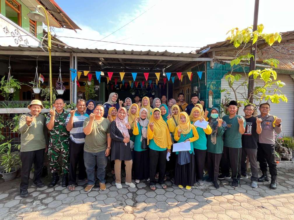 Kolaborasi Peduli Lingkungan, Penyuluh KUA Sewon Dukung PSN di Wojo