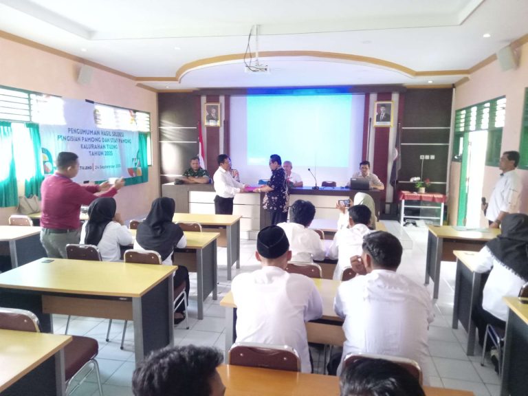 Mengisi Kekosongan Pamong & Staf  Pemkal Tileng Gelar Ujian, Lurah: Tolak Praktik Sogokan Uang