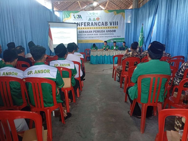 Anggota DPRD Gunungkidul Fraksi PKB Dwi Asmorowati Menghadiri Konferancab VIII GP Ansor Kapanewon Semin