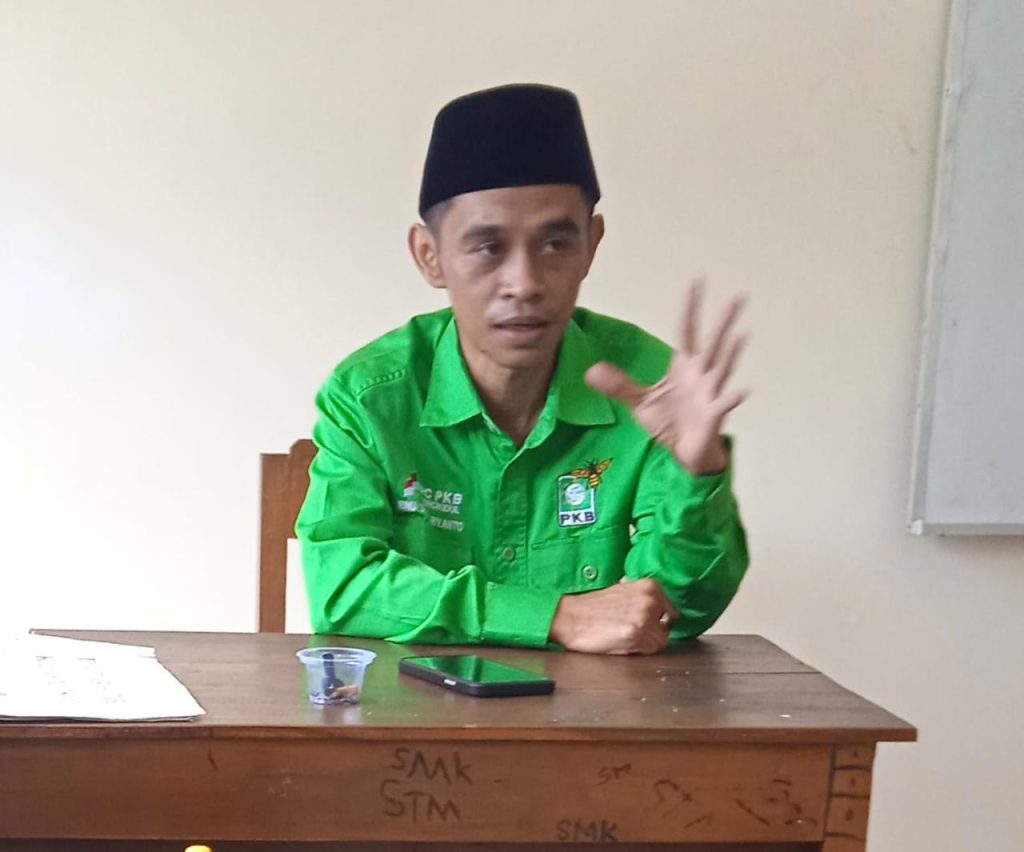 Kalangan Muda Semanu Ikuti Diklat Sekolah Kader Perubahan Bersama Ibnu Sugeng Riyannto Anggota DPRD Fraksi PKB Gunungkidul