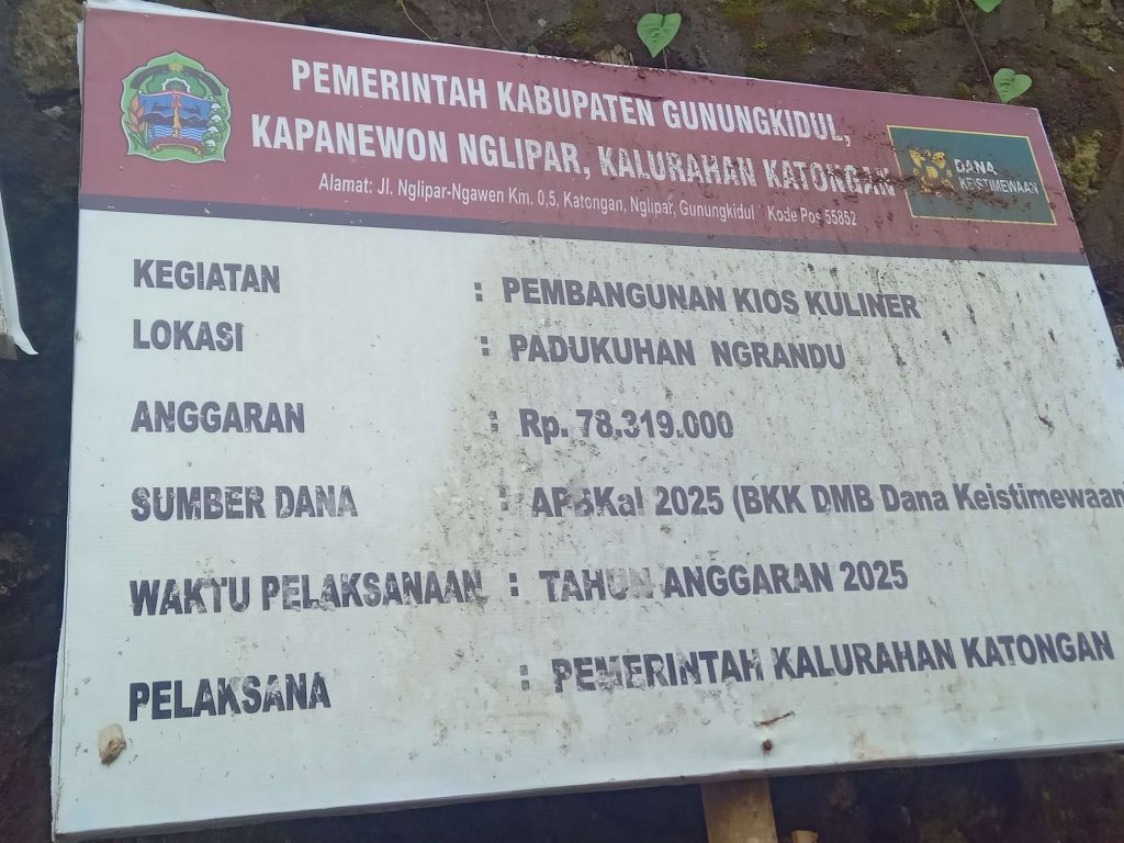Lurah Katongan Diduga Kongsi Proyek Dengan Anak DPRD Beralasan: Warga Tidak Punya Skill Menjadi Rekanan