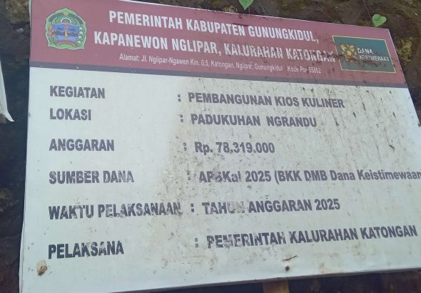 Lurah Katongan Diduga Kongsi Proyek Dengan Anak DPRD Beralasan: Warga Tidak Punya Skill Menjadi Rekanan