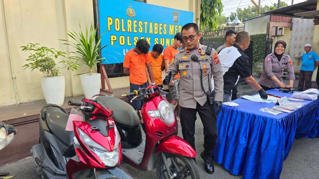 Begal Sadis Sangat Meresahkan Masyarakat di Tembak Polsek Sunggal
