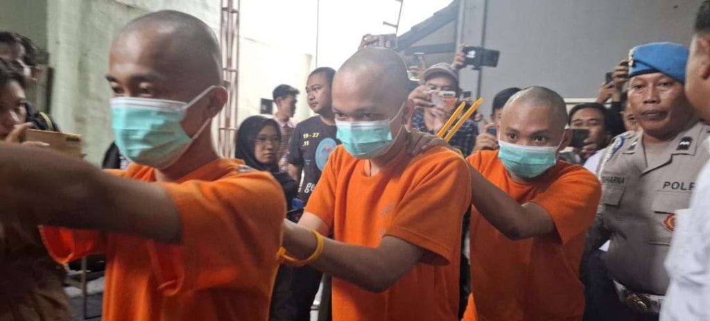 Selama 6 Jam Polisi Berhasil Bekuk 4 Pelaku Pembunuh Sadis