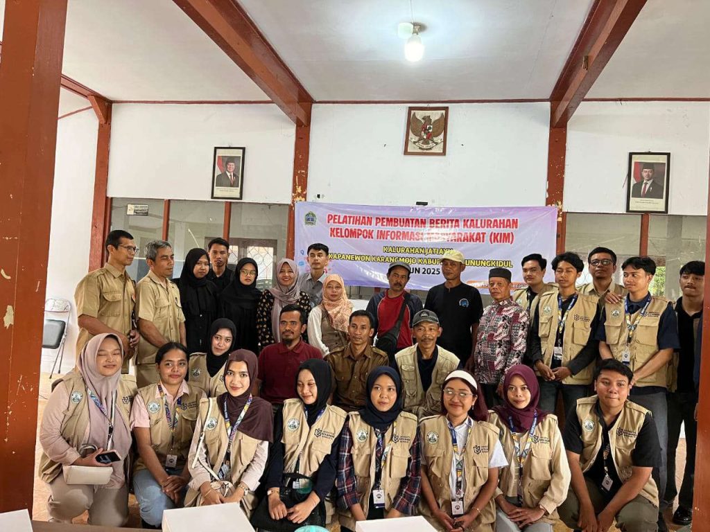 KIM Padukuhan Se-Kalurahan Jatiayu, Karangmojo Ikuti Pelatihan Menulis Berita
