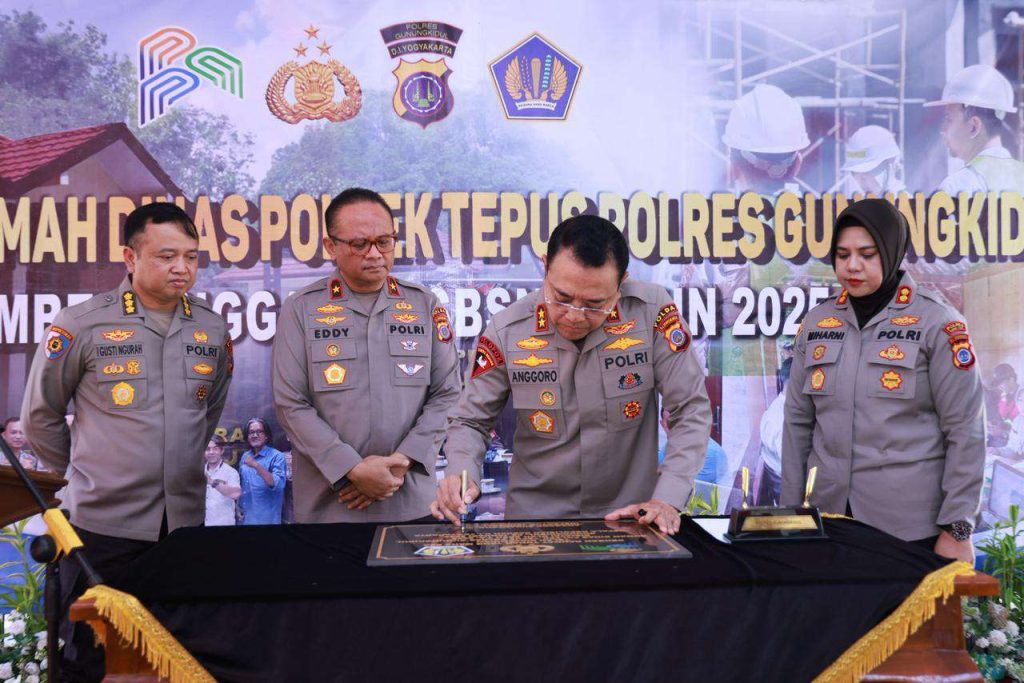Polsek Tepus Gunungkidul Resmi Miliki Rumah Dinas Guna Menunjang Fasilitas Personel Yang Berdinas Di Wilayah Pantai Selatan
