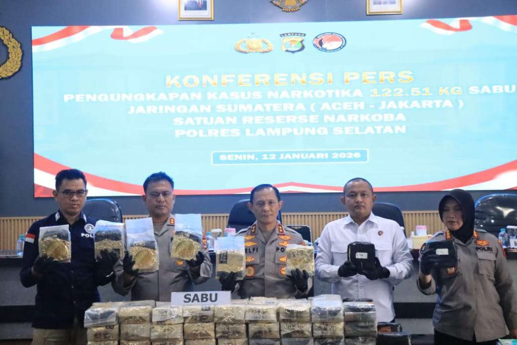 Sabu 122,5 Kg Sabu Dikamuflase Jengkol, Polisi Bongkar Jaringan Aceh–Jakarta di Bakauhen