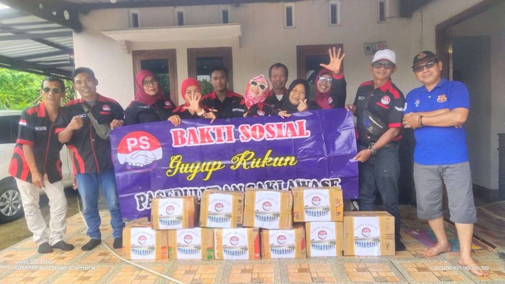 Warga Pule Ngelo Tepus Menjadi Sasaran Bakti Sosial Paseduluran Selawase