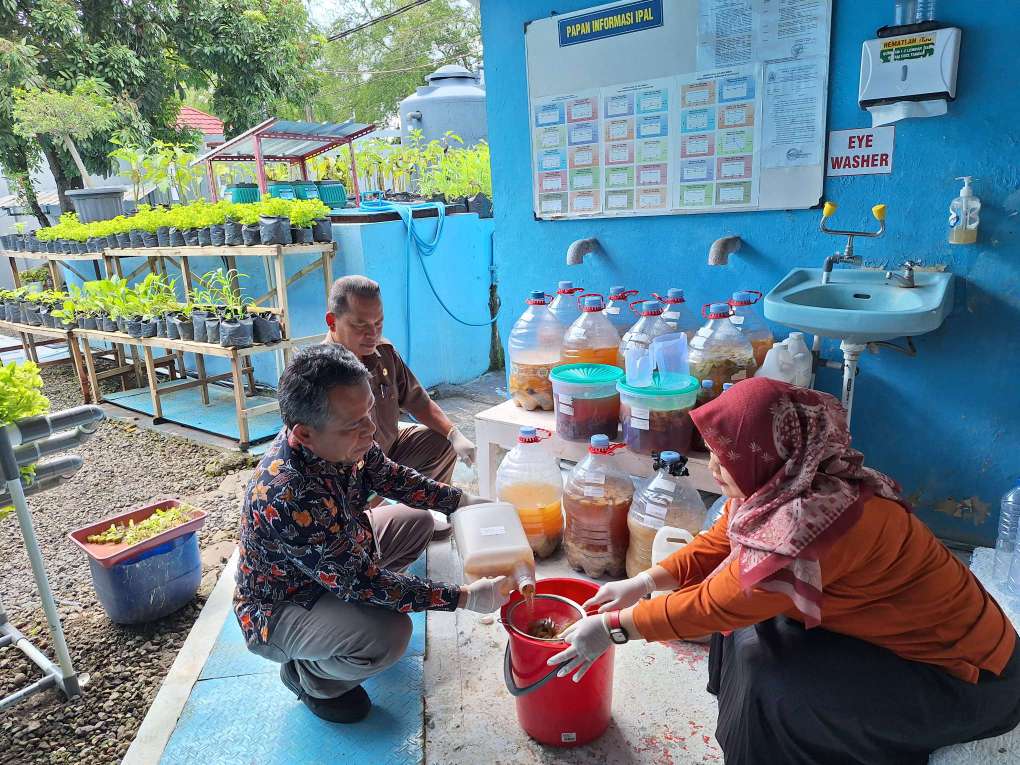 Program Produksi Eco Enzyme RSUD Wonosari Sudah Bisa dipanen Hasilnya