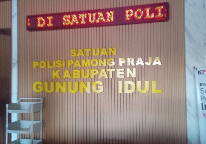 Satpol PP di Gunungkidul Akui Salah Melakukan Administrasi Penertiban PKL Adanya Terbitnya SP1 Ganda