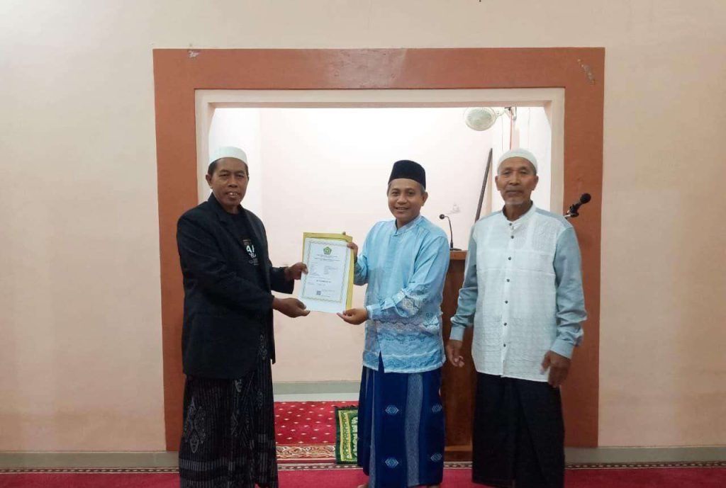 TPQ At Taubah Resmi Terdaftar di Kemenag, Penyuluh KUA Pengasih: Pentingnya Menjadi “Generasi Utrujjah” TPQ At Taubah Resmi Terdaftar di Kemenag, Penyuluh KUA Pengasih: Pentingnya Menjadi “Generasi Utrujjah”