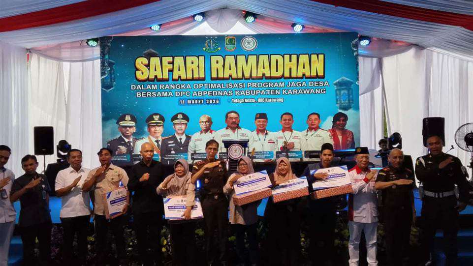 Jaga Desa “Goyang” Karawang, Jamintel Beri Pengarahan kepada BPD se-Kabupaten
