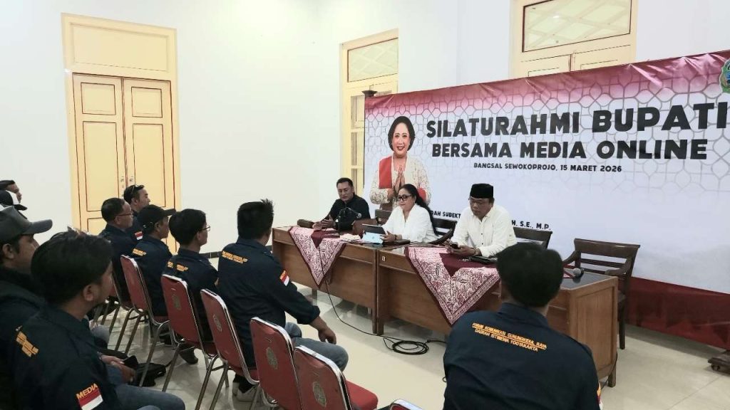 Silaturahmi Bupati Gunungkidul Bersama Media Online