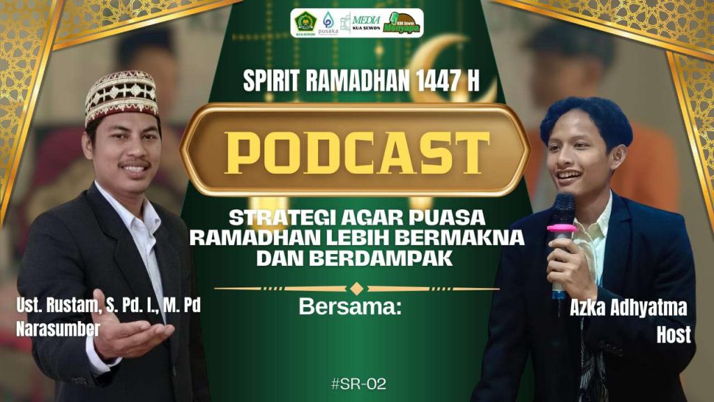 Podcast Spirit Ramadhan Menggema, Penyuluh KUA Sewon Menyapa Generasi Muda Lewat Dakwah Digital Inspiratif