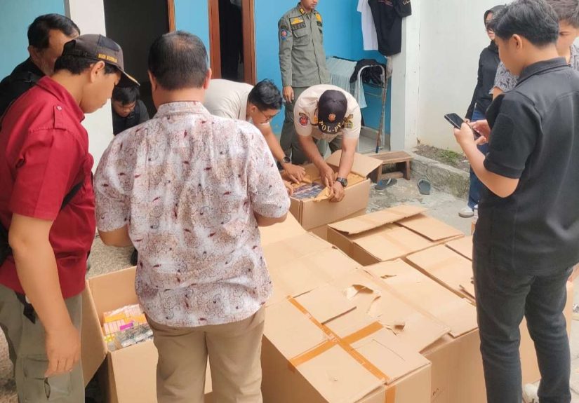 Satpol PP dan Bea Cukai Ungkap Ribuan Rokok Ilegal, Potensi Denda Capai Ratusan Juta Rupiah