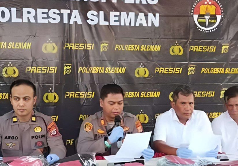 Polisi Tangkap Geng Motor Pelajar Bacok Korban di Godean Hingga Luka Parah