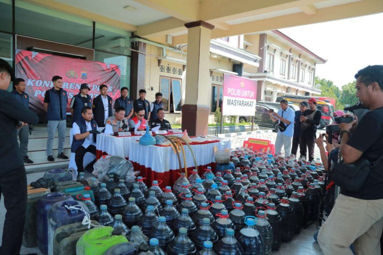 Polres Klaten Bongkar Solar Ilegal Omzet Rp200 Juta/Bulan